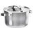 IKEA SENSUELL Pot with lid, stainless steel/grey | IKEA Pots & sauce pans | Eachdaykart