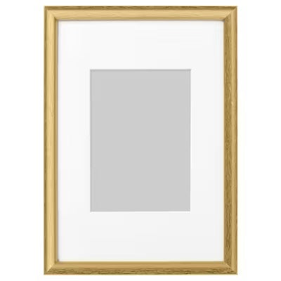 IKEA SILVERHOJDEN Frame, gold-colour | IKEA Picture & photo frames | IKEA Frames & pictures | Eachdaykart