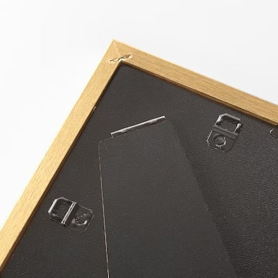 IKEA SILVERHOJDEN Frame, gold-colour | IKEA Picture & photo frames | IKEA Frames & pictures | Eachdaykart
