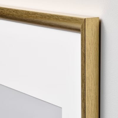 IKEA SILVERHOJDEN Frame, gold-colour | IKEA Picture & photo frames | IKEA Frames & pictures | Eachdaykart