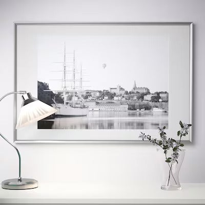 IKEA SILVERHOJDEN Rahmen, silberfarben | IKEA Bilder- &amp; Fotorahmen | IKEA Rahmen &amp; Bilder | Eachdaykart