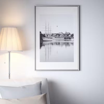 IKEA SILVERHOJDEN Rahmen, silberfarben | IKEA Bilder- &amp; Fotorahmen | IKEA Rahmen &amp; Bilder | Eachdaykart