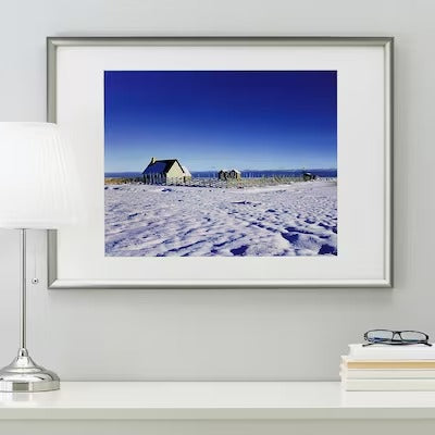 IKEA SILVERHOJDEN Frame, silver-colour | IKEA Picture & photo frames | IKEA Frames & pictures | Eachdaykart