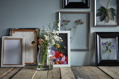 IKEA SILVERHOJDEN Frame, silver-colour | IKEA Picture & photo frames | IKEA Frames & pictures | Eachdaykart