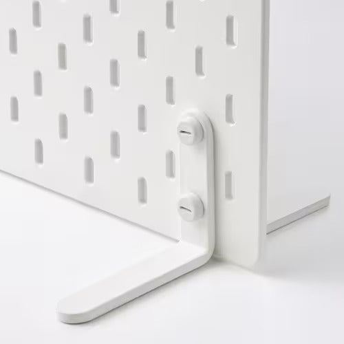 IKEA SKADIS Freestanding peg board, white | IKEA Noticeboards | Eachdaykart