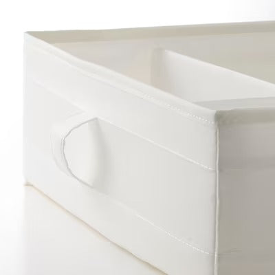IKEA SKUBB Box with compartments, white | IKEA Clothes boxes | IKEA Storage boxes & baskets | IKEA Small storage & organisers | Eachdaykart