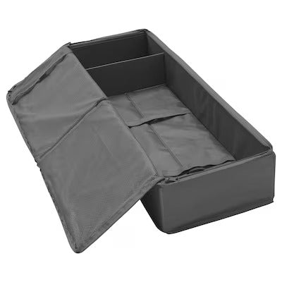 IKEA SKUBB Storage case for wrapping paper, dark grey | IKEA Paper & media boxes | IKEA Storage boxes & baskets | IKEA Small storage & organisers | Eachdaykart