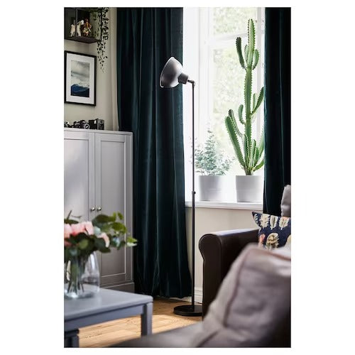IKEA SKURUP Floor uplighter, black | IKEA Floor Lamps | Eachdaykart