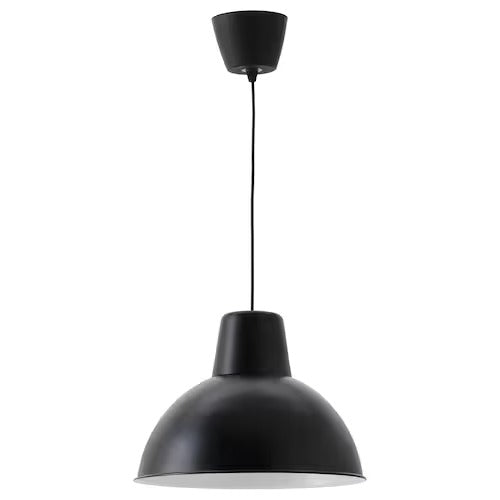 IKEA SKURUP Pendant lamp, black, 38 cm (15 ") | IKEA ceiling lights | Eachdaykart