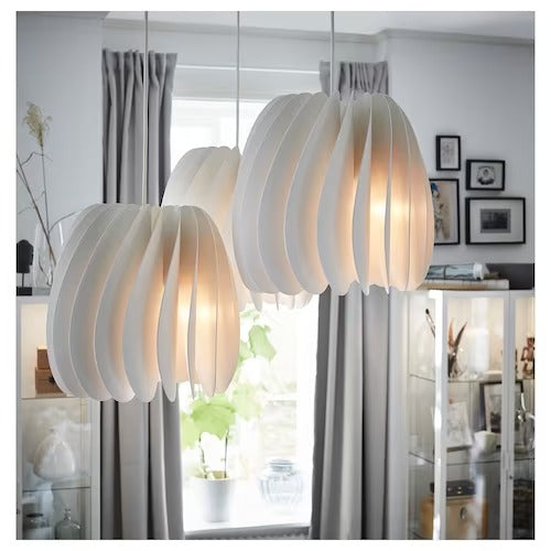 IKEA SKYMNINGEN Pendant lamp, white | IKEA ceiling lights | Eachdaykart