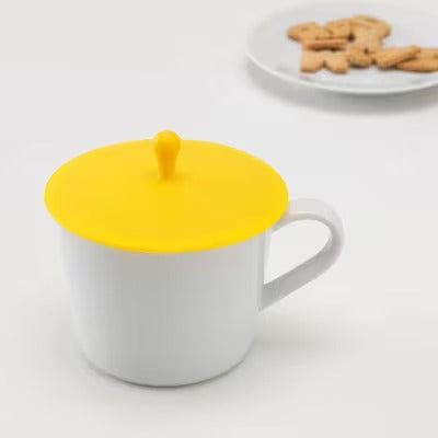 IKEA SMULFARE Lid for mug, silicone yellow | IKEA Mugs & cups | IKEA Coffee & tea | Eachdaykart
