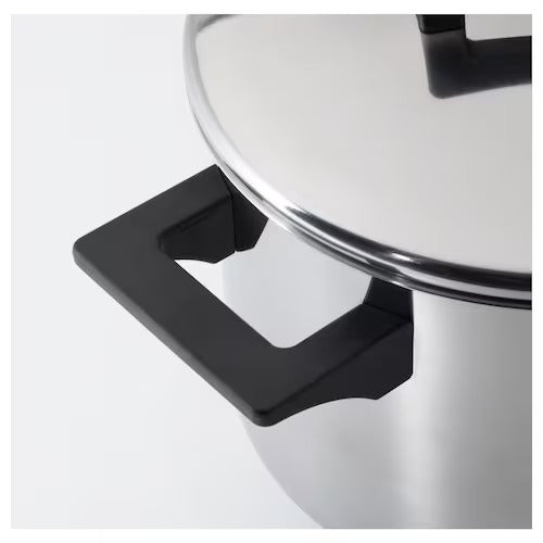 IKEA SNITSIG Pot with lid, stainless steel | IKEA Pots & sauce pans | Eachdaykart