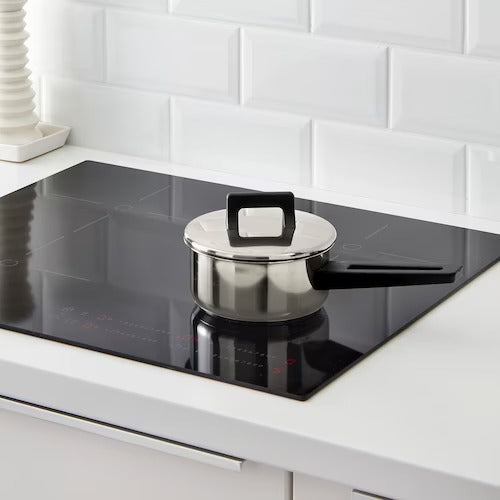 IKEA SNITSIG Saucepan with lid, stainless steel | IKEA Pots & sauce pans | Eachdaykart