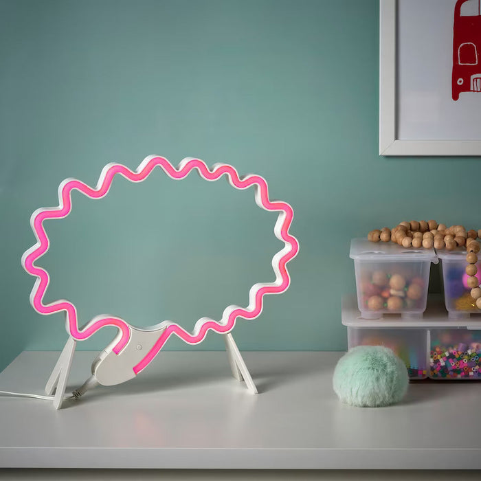 IKEA SNODJUP LED decoration lighting, speech bubble white/multicolour | IKEA Children's lighting | Eachdaykart