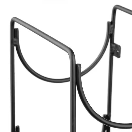 IKEA SNOSPIRA Weinregal für 4 Flaschen, schwarz | Weinregale | Aufbewahrung &amp; Organisation | Eachdaykart