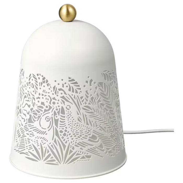 IKEA SOLSKUR LED table lamp, white/brass-colour | IKEA Children's lighting | Eachdaykart