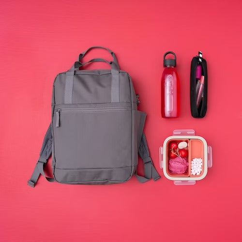 IKEA STARTTID Backpack, grey | Shopping bags & tote bags | IKEA Bags | Eachdaykart