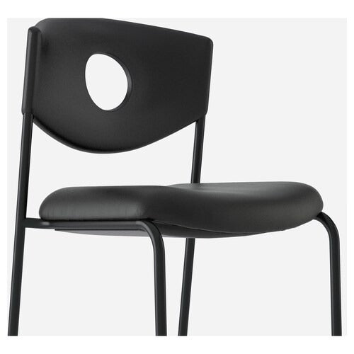 IKEA STOLJAN Conference chair, black/black | IKEA Desk chairs for home | IKEA Desk chairs | Eachdaykart