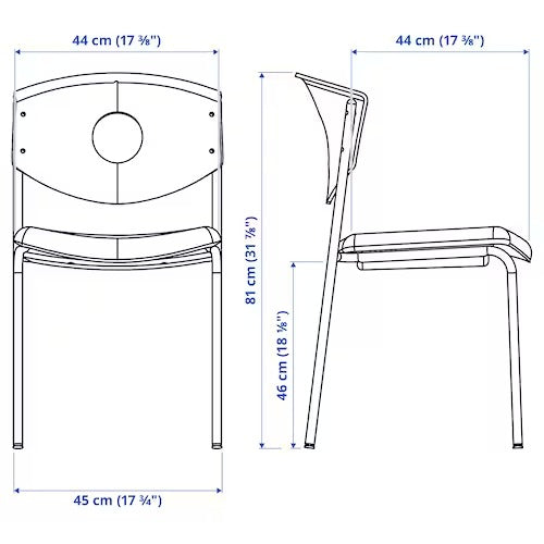 IKEA STOLJAN Conference chair, black/black | IKEA Desk chairs for home | IKEA Desk chairs | Eachdaykart