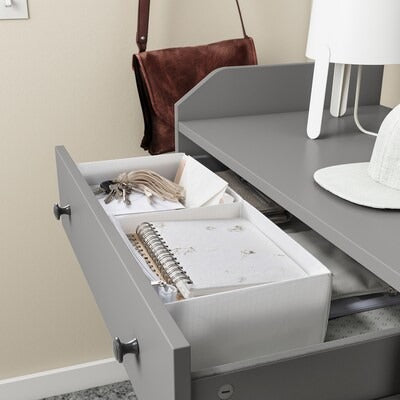 IKEA STUK Box with compartments, white | IKEA Clothes boxes | IKEA Storage boxes & baskets | IKEA Small storage & organisers | Eachdaykart