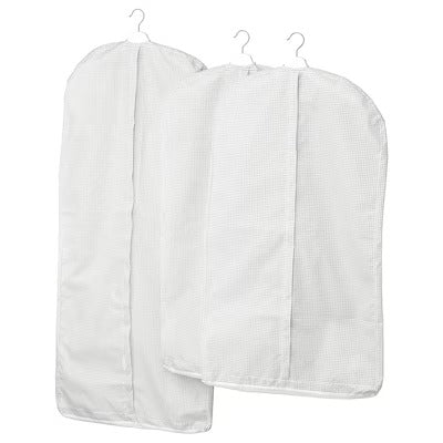IKEA STUK Clothes cover, set of 3, white/grey | IKEA Children's boxes & baskets | IKEA Storage boxes & baskets | IKEA Small storage & organisers | Eachdaykart