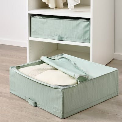 IKEA STUK Storage case, light grey-green | IKEA Children's boxes & baskets | IKEA Storage boxes & baskets | IKEA Small storage & organisers | Eachdaykart