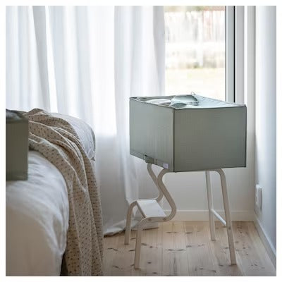 IKEA STUK Storage case, light grey-green | IKEA Children's boxes & baskets | IKEA Storage boxes & baskets | IKEA Small storage & organisers | Eachdaykart