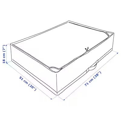 IKEA STUK Storage case, white/grey | IKEA Children's boxes & baskets | IKEA Storage boxes & baskets | IKEA Small storage & organisers | Eachdaykart