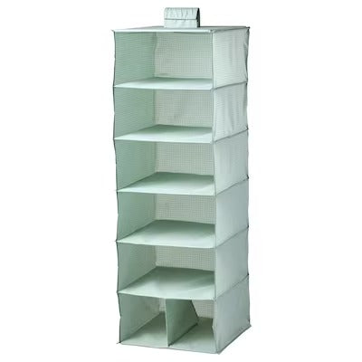 IKEA STUK Storage with 7 compartments, light grey-green | IKEA Children's boxes & baskets | IKEA Storage boxes & baskets | IKEA Small storage & organisers | Eachdaykart