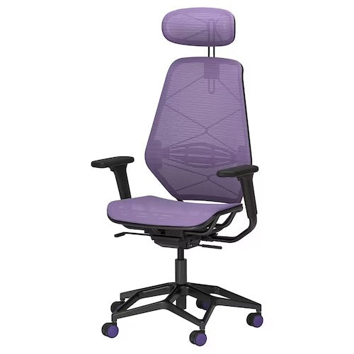 IKEA STYRSPEL Gaming chair, purple/black | IKEA Gaming chairs | IKEA Desk chairs | Eachdaykart