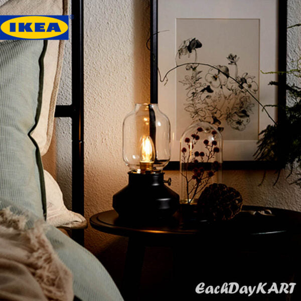 TARNABY Table lamp, anthracite - IKEA