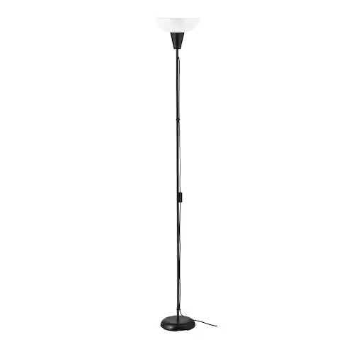 IKEA TAGARP Floor uplighter, black/white | IKEA Floor Lamps | Eachdaykart