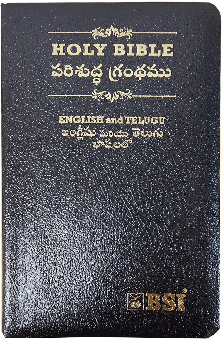 Telugu and English Parallel Bible | Telugu Englsih Diglot Bible | Telugu Bibles