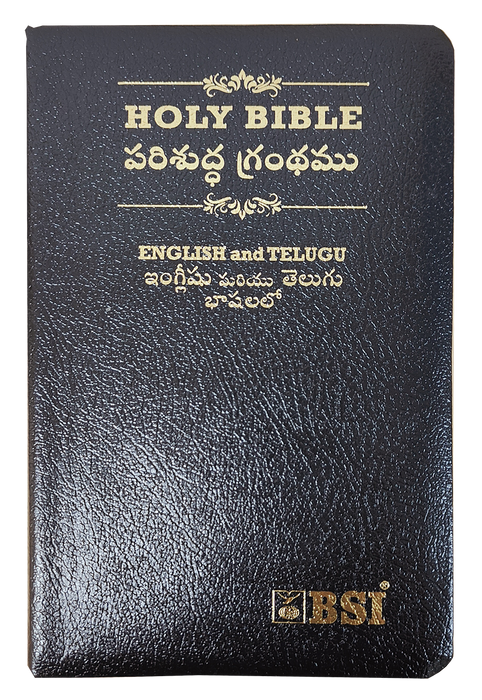 Telugu and English Parallel Bible | Telugu Englsih Diglot Bible | Telugu Bibles