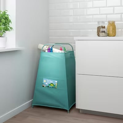 IKEA TIGERFINK Storage with compartments, turquoise | IKEA Children's boxes & baskets | IKEA Storage boxes & baskets | IKEA Small storage & organisers | Eachdaykart