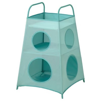 IKEA TIGERFINK Storage with compartments, turquoise | IKEA Children's boxes & baskets | IKEA Storage boxes & baskets | IKEA Small storage & organisers | Eachdaykart