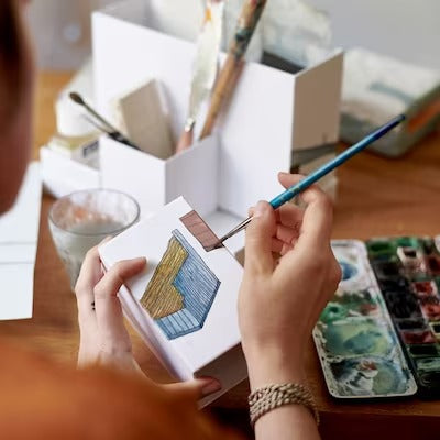 IKEA TJENA Desk organiser, white | IKEA Children's boxes & baskets | IKEA Storage boxes & baskets | IKEA Small storage & organisers | Eachdaykart