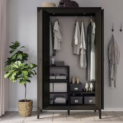 IKEA TJOG Storage box with lid, dark grey | IKEA Paper & media boxes | IKEA Storage boxes & baskets | IKEA Small storage & organisers | Eachdaykart