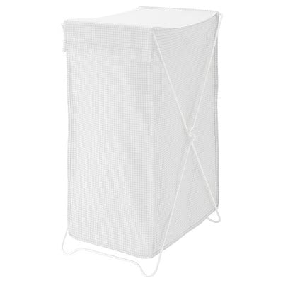 IKEA TORKIS Laundry basket, white/grey | IKEA Laundry baskets | Eachdaykart
