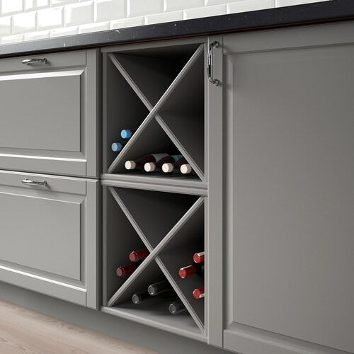 IKEA TORNVIKEN Weinregal, grau | Weinregale | Aufbewahrung &amp; Organisation | Eachdaykart