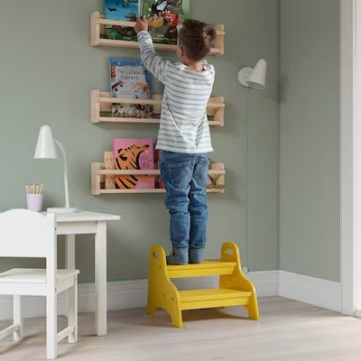 IKEA TROGEN Children's step stool, yellow | IKEA Small chairs | IKEA Children's chairs | Eachdaykart