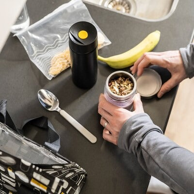 IKEA UNDERSOKA Insulated travel mug, black | IKEA Mugs & cups | IKEA Coffee & tea | Eachdaykart