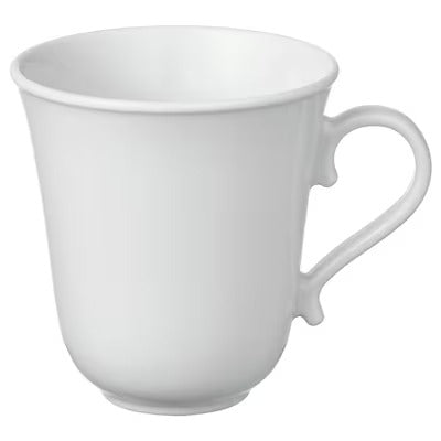 IKEA UPPLAGA Mug, white | IKEA Mugs & cups | IKEA Coffee & tea | Eachdaykart