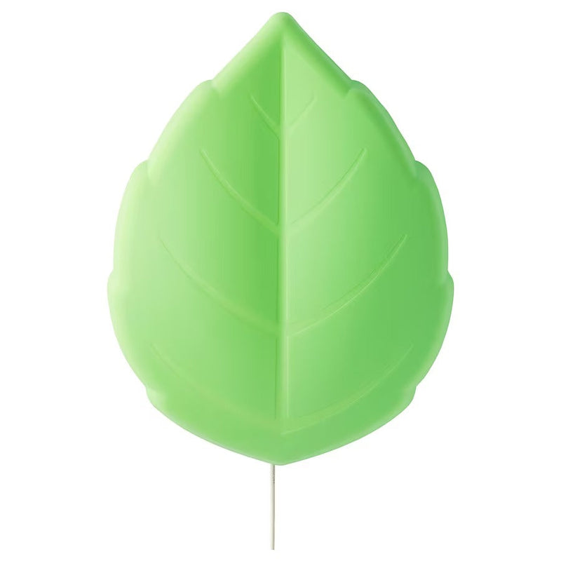 IKEA UPPLYST LED wall lamp, leaf green | IKEA Children's lighting | Eachdaykart