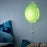 IKEA UPPLYST LED wall lamp, leaf green | IKEA Children's lighting | Eachdaykart
