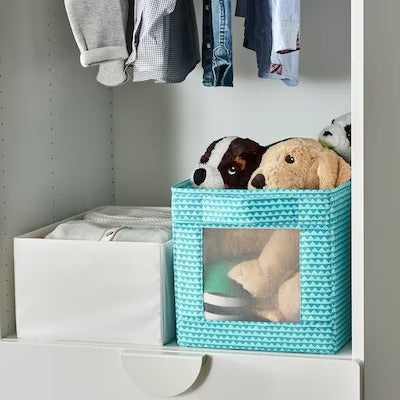 IKEA UPPRYMD Box, turquoise | IKEA Children's boxes & baskets | IKEA Storage boxes & baskets | IKEA Small storage & organisers | Eachdaykart