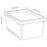 IKEA UPPSNOFSAD Storage box with lid, black | IKEA Secondary storage boxes | IKEA Storage boxes & baskets | IKEA Small storage & organisers | Eachdaykart