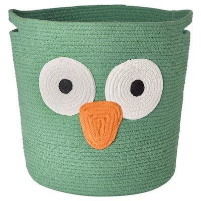 IKEA UPPSTA Storage bag, braided/green | IKEA Children's boxes & baskets | IKEA Storage boxes & baskets | IKEA Small storage & organisers | Eachdaykart