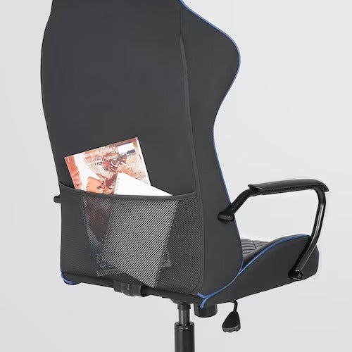 IKEA UTESPELARE Gaming chair, Bomstad black | IKEA Gaming chairs | IKEA Desk chairs | Eachdaykart