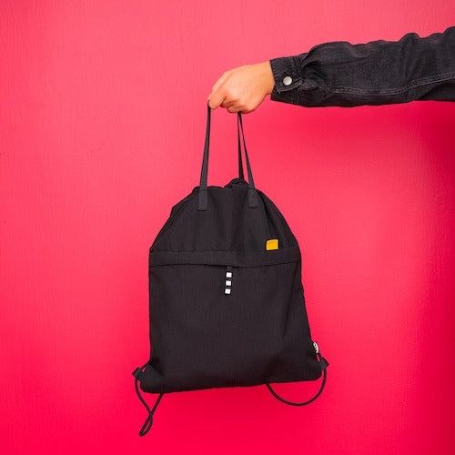 IKEA VARLDENS Gym bag, black | Backpacks & messenger bags | IKEA Bags | Eachdaykart